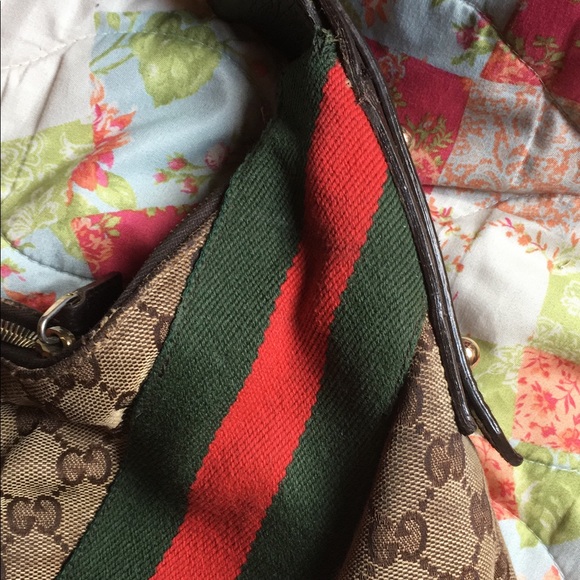 Authentic repaired gucci hobo bag - Picture 3 of 11